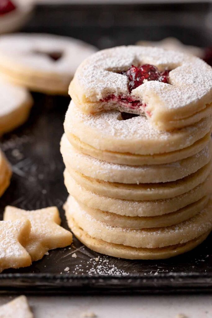 linzer cookies