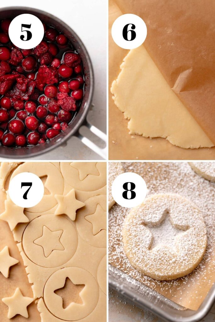 How to Make Shortbread Linzer Cookies